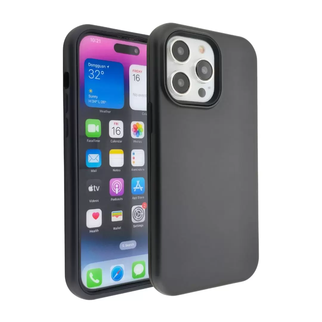 iPhone 13 Pro Max/iPhone 12 Pro Max 3in1 Case Black